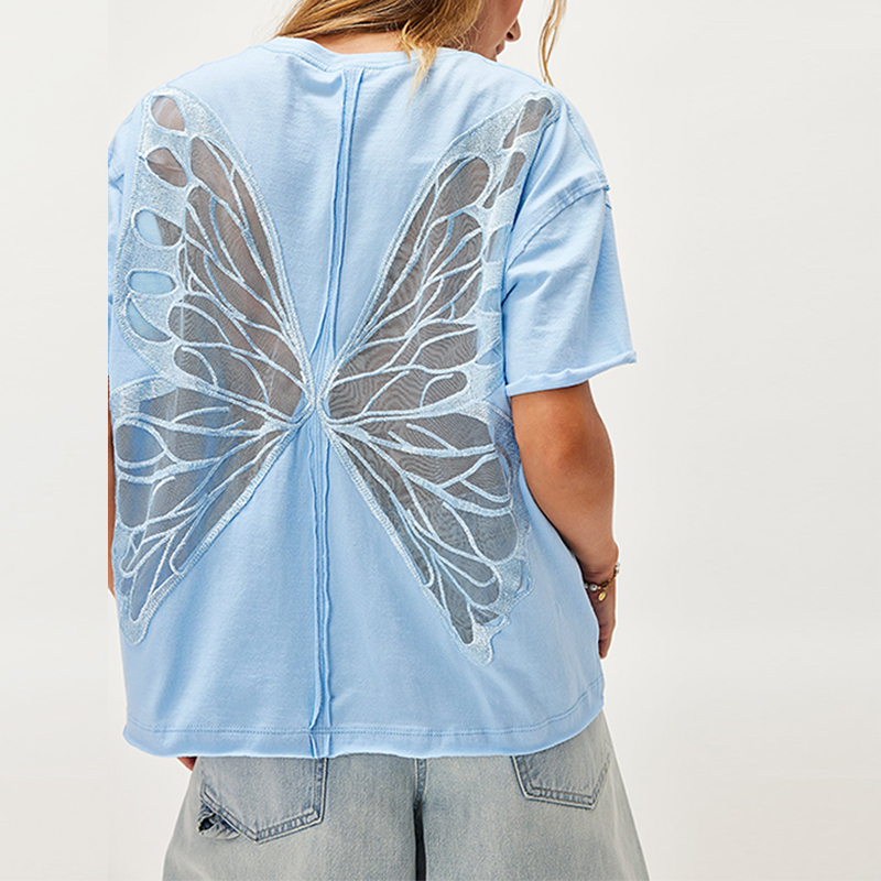 butterfly t shirt women